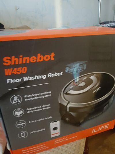 Лот: 19121819. Фото: 1. Робот моющий Ilife W450 Shinebot... Пылесосы, паровые швабры