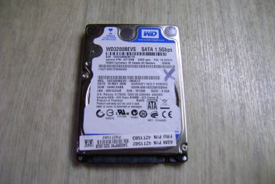 Лот: 16414820. Фото: 1. Жесткий диск от ноутбука WD-320gb... Жёсткие диски (HDD)