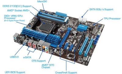 Лот: 3957155. Фото: 1. ASUS M5A97 PRO. Материнские платы