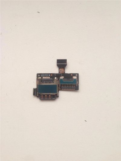 Лот: 11394775. Фото: 1. Шлейф коннектора SIM, MMC Samsung... Шлейфы, разъёмы