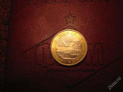 Лот: 2202910. Фото: 1. 1 евро, финляндия , 2 серия образца... Россия после 1991 года