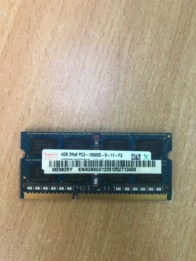 Лот: 19006917. Фото: 1. Б\У Hynix 4Gb Память для ноутбука. Оперативная память