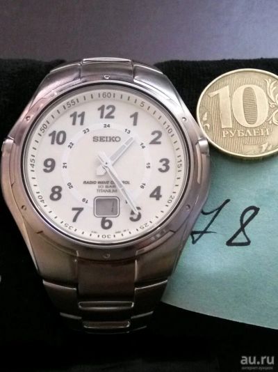 Лот: 9390051. Фото: 1. часы Seiko radio wave control. Оригинальные наручные часы