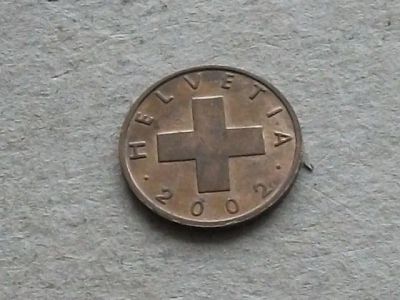 Лот: 19566432. Фото: 1. Монета 1 один раппен Швейцария... Европа