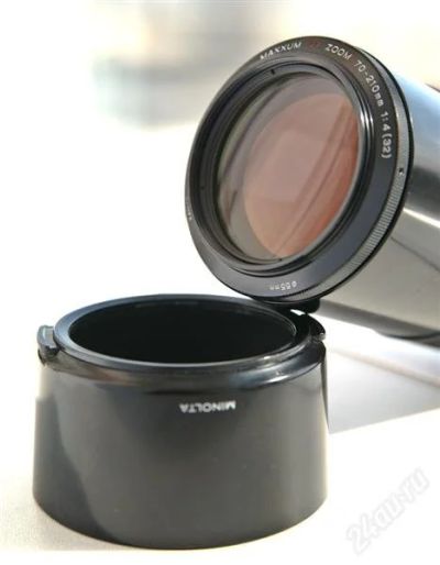 Лот: 932967. Фото: 1. Объектив Minolta AF 70-210\4. Объективы