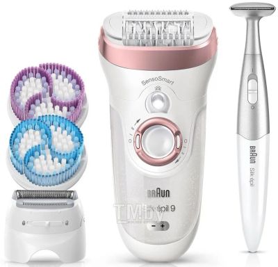 Лот: 25026669. Фото: 1. Эпилятор Braun Silk-epil 9 SkinSpa... Другое (красота и здоровье)