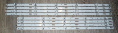 Лот: 24388403. Фото: 1. LCD LED подсветка, стринг светодиодный... Запчасти для телевизоров, видеотехники, аудиотехники