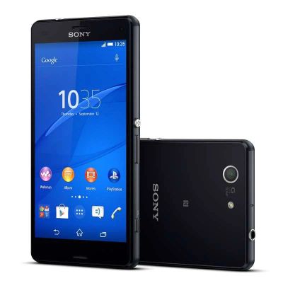 Лот: 7917413. Фото: 1. SONY Z3 compact 4G LTE Black 16GB... Смартфоны