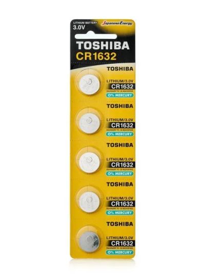 Лот: 22146541. Фото: 1. TOSHIBA 1632 BP-5. Батарейки, аккумуляторы, элементы питания