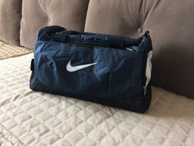 Лот: 17506607. Фото: 1. Спортивная сумка Nike 829 Темно-Синяя. Сумки