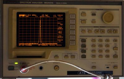 Лот: 10330132. Фото: 1. Анализатор спектра Anritsu MS2601A. Контрольно-измерительное оборудование