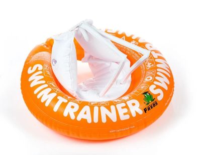 Лот: 7136281. Фото: 1. Круг Swimtrainer оранжевый. Ходунки, прыгунки, качели