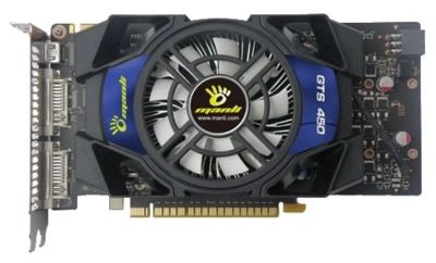 Лот: 13378926. Фото: 1. (169) Manli GeForce GTS 450 1024MB... Видеокарты