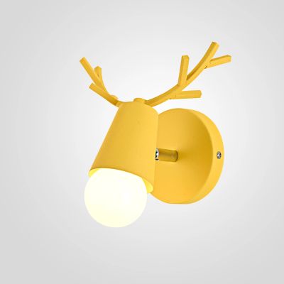 Лот: 21372310. Фото: 1. Бра С Рожками Deer A Yellow By... Люстры, потолочные и подвесные светильники