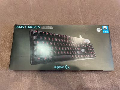 Лот: 18448965. Фото: 1. Клавиатура G413 Carbon (механика... Клавиатуры и мыши