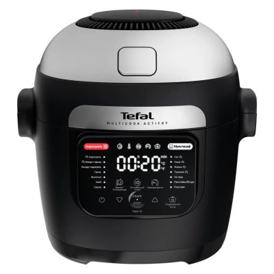 Лот: 25784141. Фото: 1. Мультиварка-аэрогриль Tefal Multicook... Кухонная