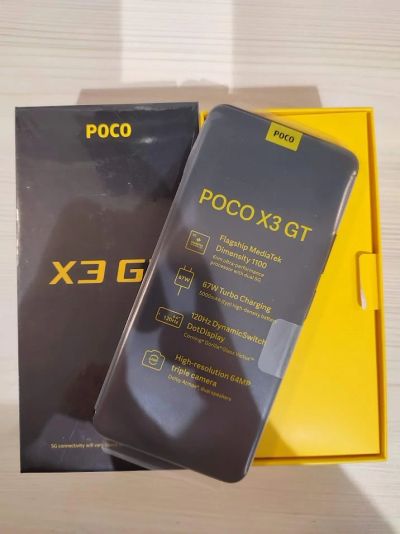 Лот: 18277963. Фото: 1. Смартфон Xiaomi POCO GT X3 8/256... Смартфоны