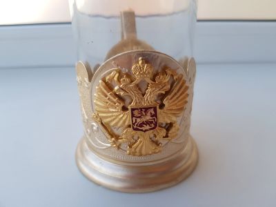 Лот: 11597428. Фото: 1. красивый подстаканник!. Предметы интерьера и быта