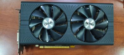 Лот: 25516806. Фото: 1. Видеокарта Sapphire RX470 Nitro... Видеокарты