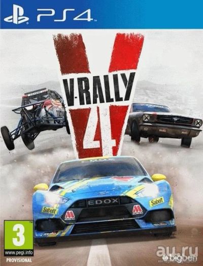 Лот: 13350480. Фото: 1. V-Rally 4 [PS4, русские субтитры... Игры для консолей