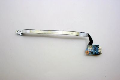 Лот: 8809854. Фото: 1. Плата usb на шлейфе для ноутбука... Платы расширения, контроллеры, доп. порты