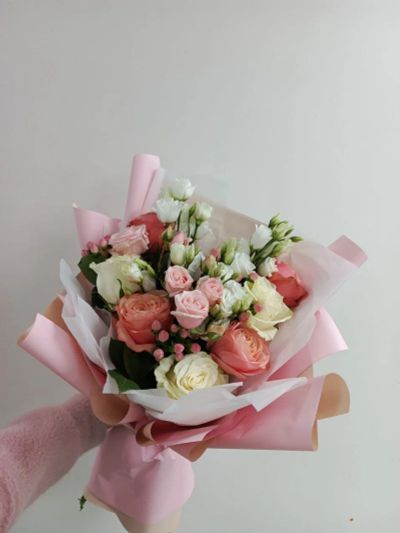 Лот: 25582412. Фото: 1. букет. Свежие цветы