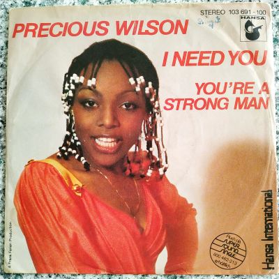 Лот: 19846147. Фото: 1. 7" ● Precious Wilson ● I Need... Аудиозаписи