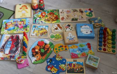 Лот: 17370115. Фото: 1. Деревянные игрушки. Развивающие