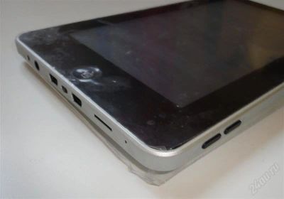 Лот: 1238995. Фото: 1. Планшет 7" android, алюминиевый... Планшеты
