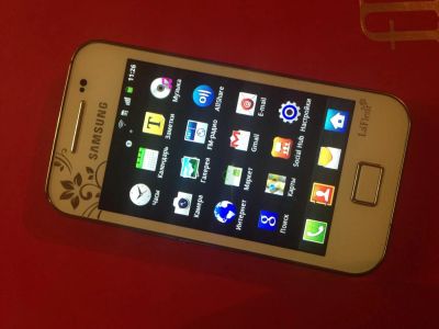Лот: 5172922. Фото: 1. Samsung galaxy ace 5830i LaFleur. Смартфоны