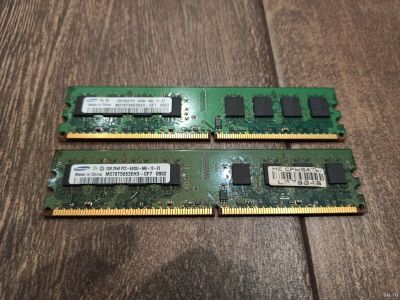 Лот: 15910316. Фото: 1. Оперативная память DDR2 Samsung... Оперативная память