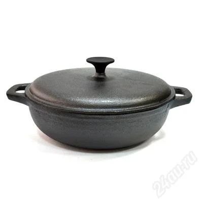 Лот: 10075405. Фото: 1. Сотейник чугунный 808-010 VETTA... Сковороды и сотейники