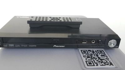 Лот: 10083608. Фото: 1. DVD-плеер Pioneer DV-220KV. DVD, Blu-Ray плееры