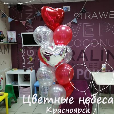 Лот: 17201072. Фото: 1. Воздушные шары. Фонтан из воздушных... Воздушные шары