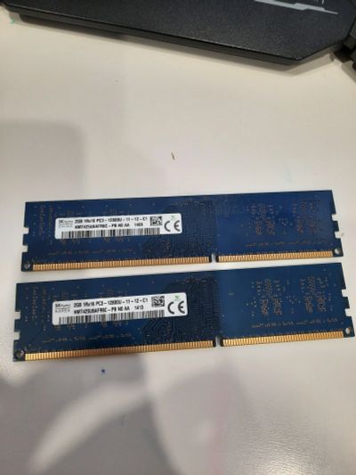Лот: 15847985. Фото: 1. 4Gb (2x2Gb) DDR3 Hynix 1600Mhz. Оперативная память