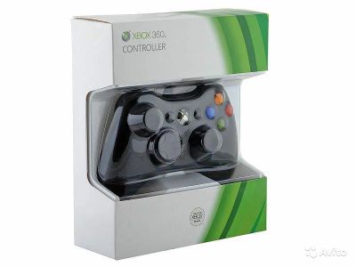 Лот: 5293073. Фото: 1. геймпад xbox 360 проводной. Рули, джойстики