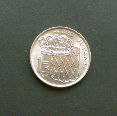 Лот: 10660574. Фото: 1. Монако 1 франк 1976. Европа