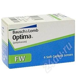 Лот: 594989. Фото: 1. Контактные линзы Optima FW (упаковка... Антисептики, защитные средства, медицинские маски