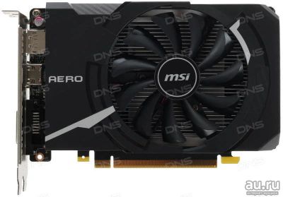Лот: 15232829. Фото: 1. Видеокарта MSI GTX1050 Ti AERO... Видеокарты
