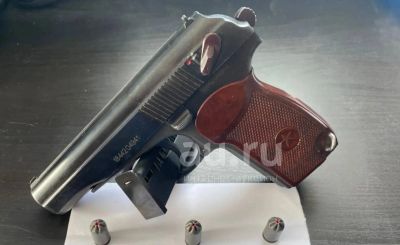 Лот: 25384194. Фото: 1. настоящий боевой пм 411 схп. Сигнальное и охолощенное (СХП) оружие