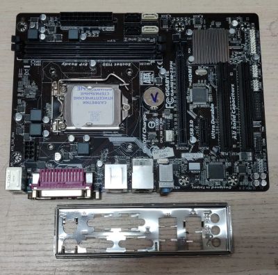 Лот: 20552405. Фото: 1. Мат. плата Gigabyte GA-H81M-S2PH... Материнские платы
