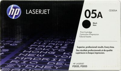 Лот: 15470989. Фото: 1. Картридж HP CE505A (05A) новый... Картриджи, расходные материалы