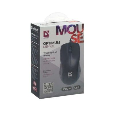 Лот: 22149750. Фото: 1. МЫШЬ ПРОВОДНАЯ DEFENDER OPTIMUM... Клавиатуры и мыши