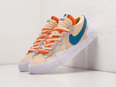 Лот: 20077634. Фото: 1. Кроссовки Sacai x Nike Blazer... Кеды, кроссовки, слипоны