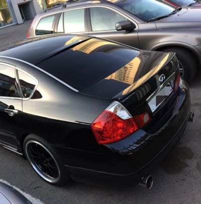 Лот: 25507391. Фото: 1. Спойлер на Infiniti / Nissan Fuga... Кузов