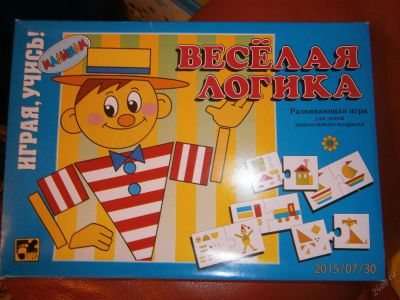 Лот: 5917622. Фото: 1. Веселая логика. Развивающие