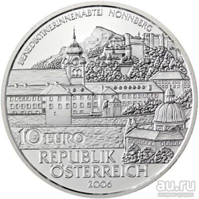 Лот: 14012021. Фото: 1. 10 евро Австрия 2006 - Аббатство... Германия и Австрия