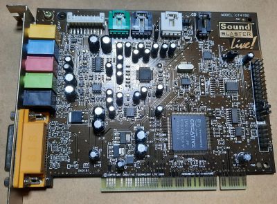 Лот: 20738522. Фото: 1. Звуковая карта PCI Creative Sound... Звуковые карты