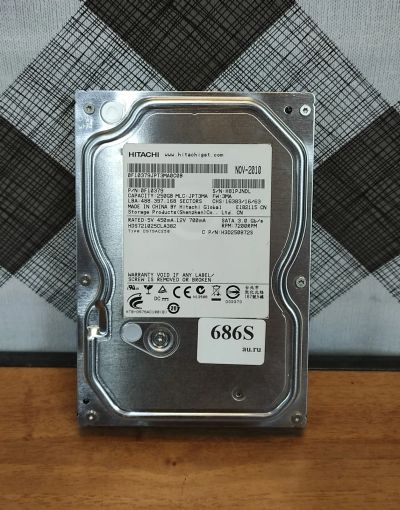 Лот: 19679858. Фото: 1. Жесткий диск SATA-II 3,5 Hitachi... Жёсткие диски (HDD)