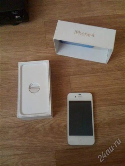 Лот: 1551985. Фото: 1. iphone 4g 16gb,белый, для тех... Смартфоны
